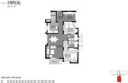 Floor Plan-2B 2T 1S-1550 sq.ft.