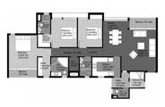 Floor Plan-3B-2098 sq.ft.