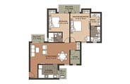 Floor Plan-2BR+2T-1357 sq.ft.