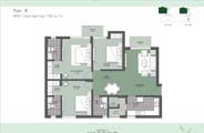 Floor Plan-3BR+3T+Store-1485sq.ft.