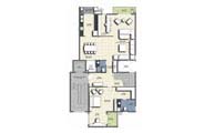 Floor Plan - 4 BHK Duplex Unit - 3920 sq.ft.