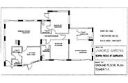 Floor Plan-3 Bedroom with Sq.-1800 sq.ft.