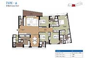 Floor Plan-4 Bedroom Unit