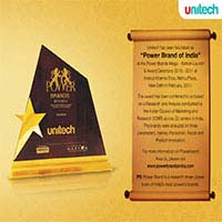 Unitech Power Brand of India Award