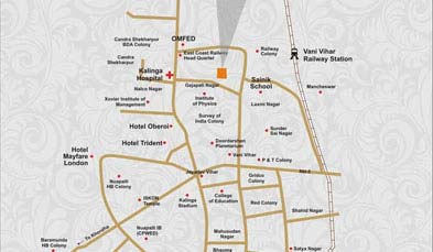 Unitech BBSR1 Location Map