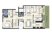 Floor Plan - 4 BHK Duplex Unit - 3735 sq.ft.