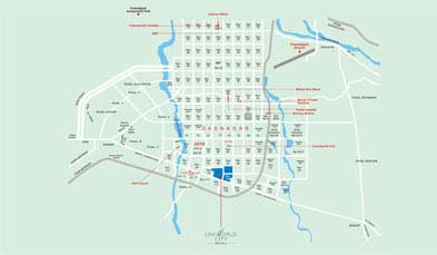 Unitech Executive Floors Location Map