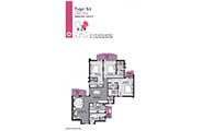 Floor Plan-3BR3TSQ-2320 Sq.ft.