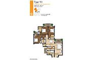 Floor Plan-3 BHK-2335 sq. ft.