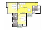 Floor Plans-2BR2T-899 sq.ft.
