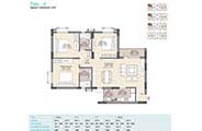 Floor Plan-3BHK