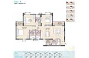 Floor Plan-3BHK