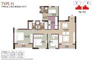 Floor Plan-3BHK