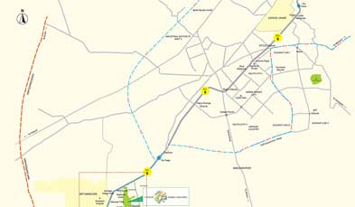 Unitech Karma Lake Lands Location Map