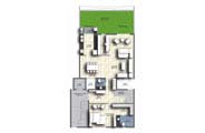 Floor Plan - 4 BHK Duplex Unit - 3597 sq.ft.