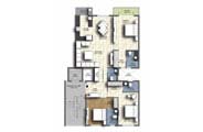 Floor Plan - 3 BHK Simplex Unit - 1930 sq.ft.