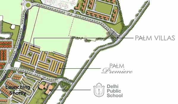 Unitech Palm Villas Master Plan