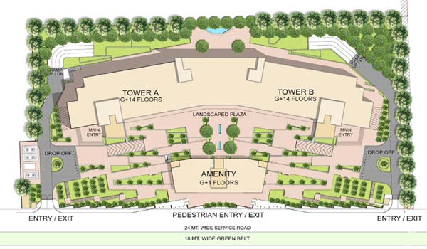 Unitech The Concourse Master Plan