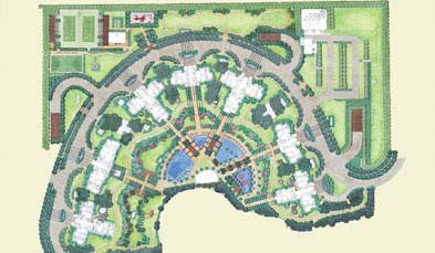 Unitech UGCC amber Master Plan