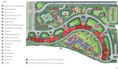 Unitech UGCC Burgundy Master Plan