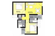 Floor Plan-2BR2T-700 Sq.Ft.