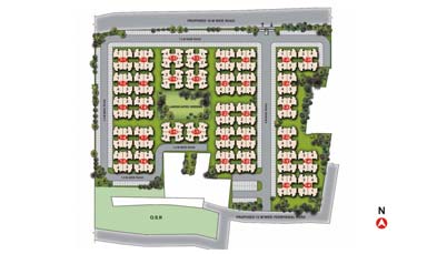 Unitech Unihomes-2 Key Plan