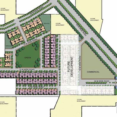 Unitech Unihomes Key Plan