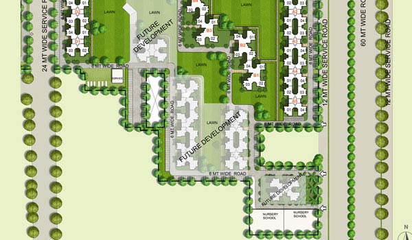 Unitech South Park Key Plan