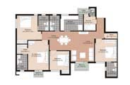 Floor Plan-4BR+4TSQ+Store-1870 sq.ft.