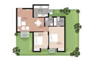 Floor Plan-2BR+2T-1095 sq.ft.