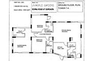 Floor Plan-3 Bedroom with Sq.-1800 sq.ft.