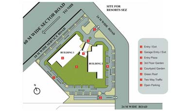 Unitech Uniworld Towers Master Plan