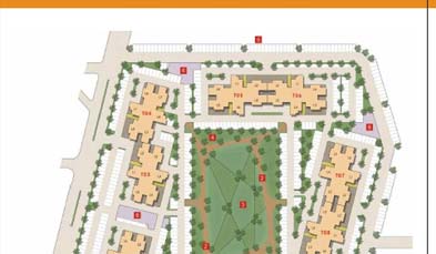 Unitech Vistas Key Plan